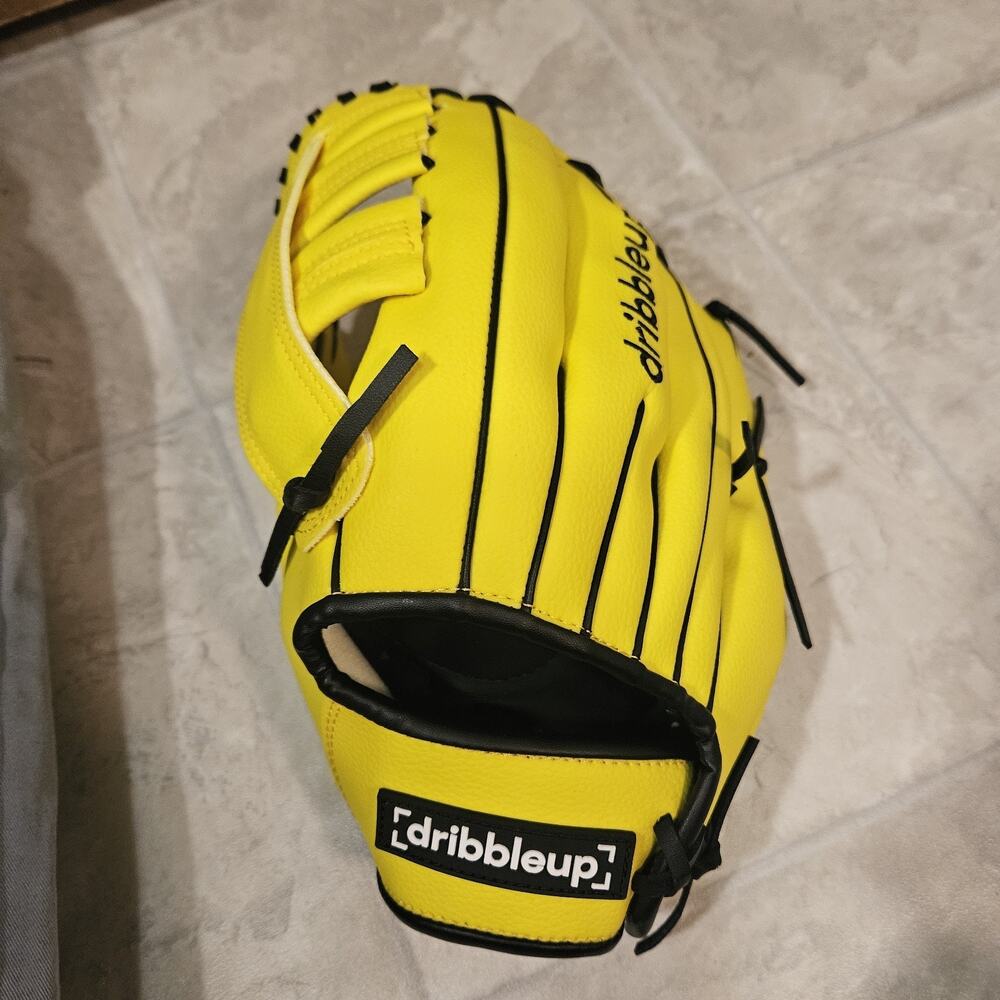 Dribble Up Smart Baseball Glove Size 11.5 Left Hand Fit, Right Hand Throw Ball
